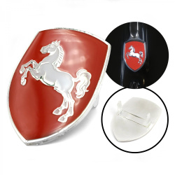 VW Coat of Arms of Lower Saxony (Niedersachsen) Hood Badge Crest