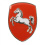 VW Coat of Arms of Lower Saxony (Niedersachsen) Hood Badge Crest
