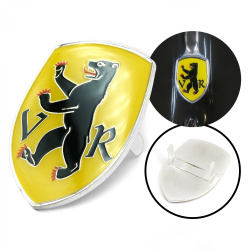VW Coat of Arms of Appenzell Ausserrhoden Hood Badge Crest