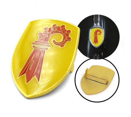 VW Coat of Arms of Basel-Landschaft Hood Badge Crest