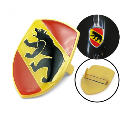 VW Coat of Arms of Bern Hood Badge Crest