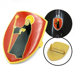VW Coat of Arms of Glarus Hood Badge Crest