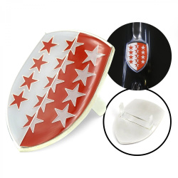 VW Coat of Arms of Valais Hood Badge Crest