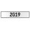 2019 Year  - White Aluminum Street Sign Mancave Euro Plate Name Door Sign Wall
