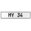 MY 34  - White Aluminum Street Sign Mancave Euro Plate Name Door Sign Wall Art
