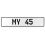 MY 45  - White Aluminum Street Sign Mancave Euro Plate Name Door Sign Wall Art