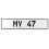 MY 47  - White Aluminum Street Sign Mancave Euro Plate Name Door Sign Wall Art