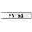 MY 51  - White Aluminum Street Sign Mancave Euro Plate Name Door Sign Wall Art