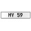 MY 59  - White Aluminum Street Sign Mancave Euro Plate Name Door Sign Wall Art
