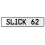 SLICK 62  - White Aluminum Street Sign Mancave Euro Plate Name Door Sign Wall