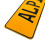 71 HATCH  - Yellow Aluminum Street Sign Mancave Euro Plate Name Door Sign Wall