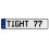 TIGHT 77  - White Aluminum Street Sign Mancave Euro Plate Name Door Sign Wall