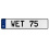 WET 75  - White Aluminum Street Sign Mancave Euro Plate Name Door Sign Wall Art